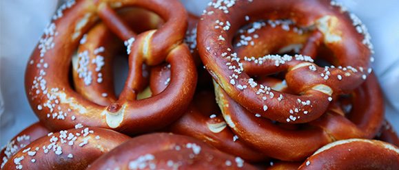 Fresh pretzels