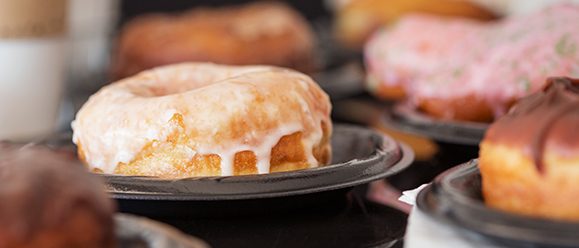 Donut with icing