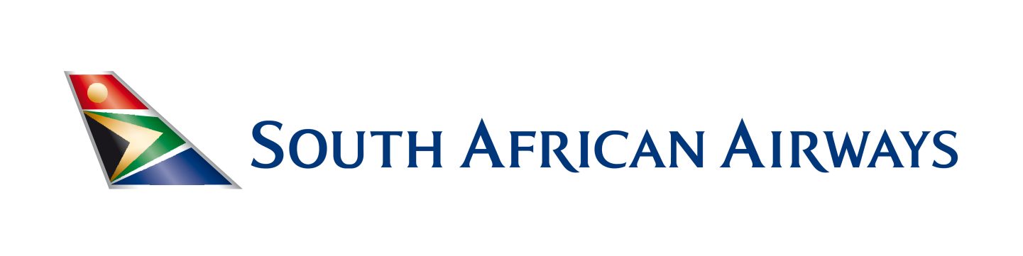 South African Airways logo featuring a colourful geometric bird inspired by the flag.