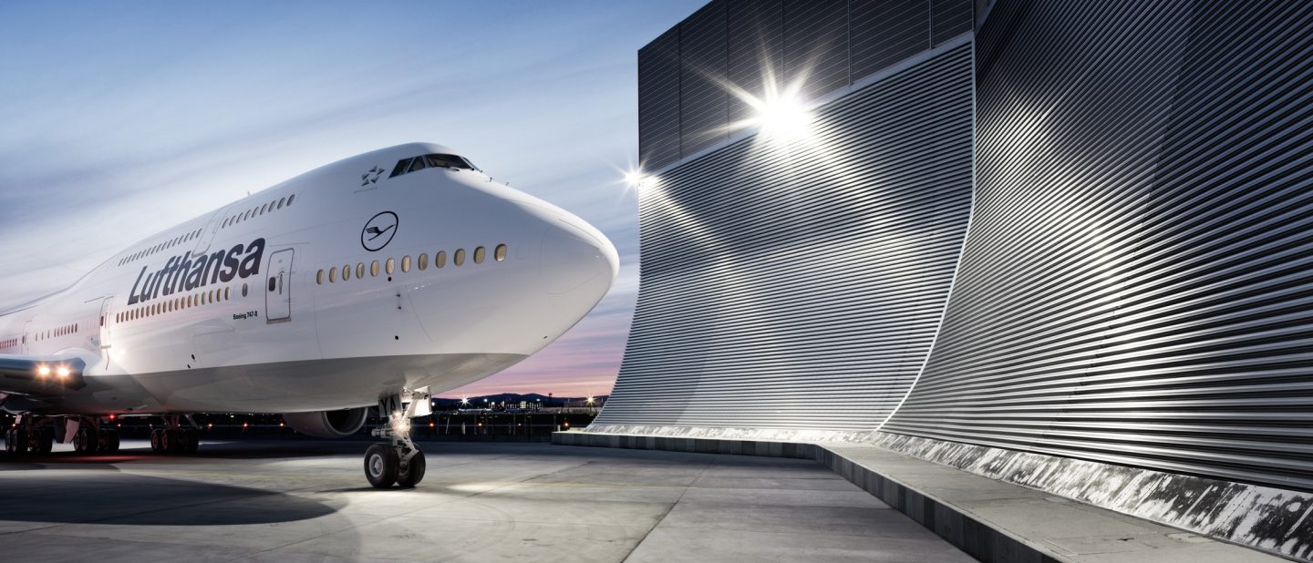 CGI: Die Lufthansa 747-8 Intercontinental bei Lufthansa Technik in FRA // CGI: the Lufthansa 747-8 Intercontinental at Lufthansa Technik in FRA